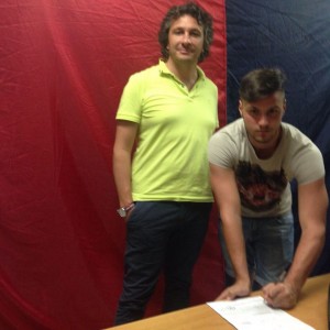 Giovanni Rea e il presidente Massimo Esposito