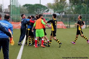 real san gennarello esultanza