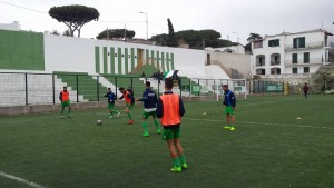 Real Forio 2014 allenamento pre-partita